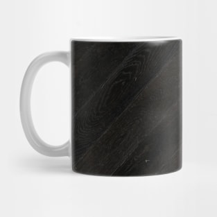 black herringbone parquet flooring Mug